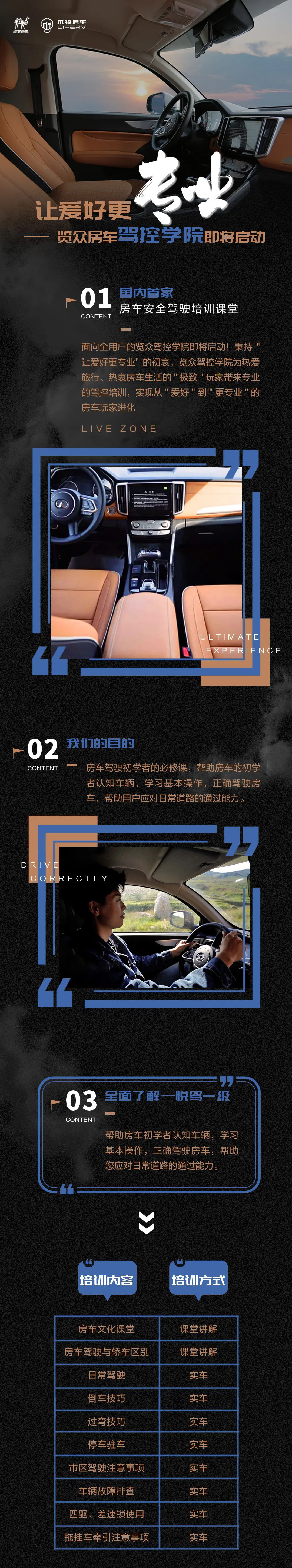 讓愛好更專業(yè)！覽眾房車駕控學(xué)院即將啟動