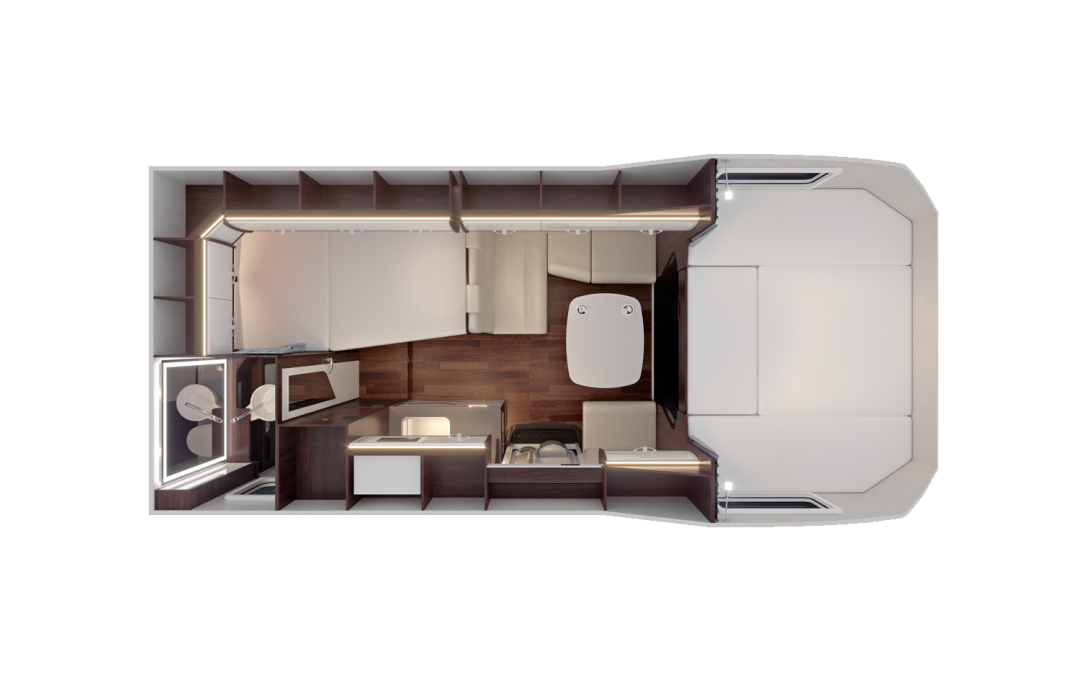 這可能是2022年設計最合理的房車了! 這可能是2022年設計最合理的房車了!