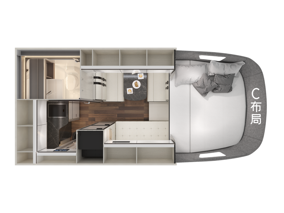 自由炮系列房車(chē)布局盤(pán)點(diǎn)，總有一款適合你！