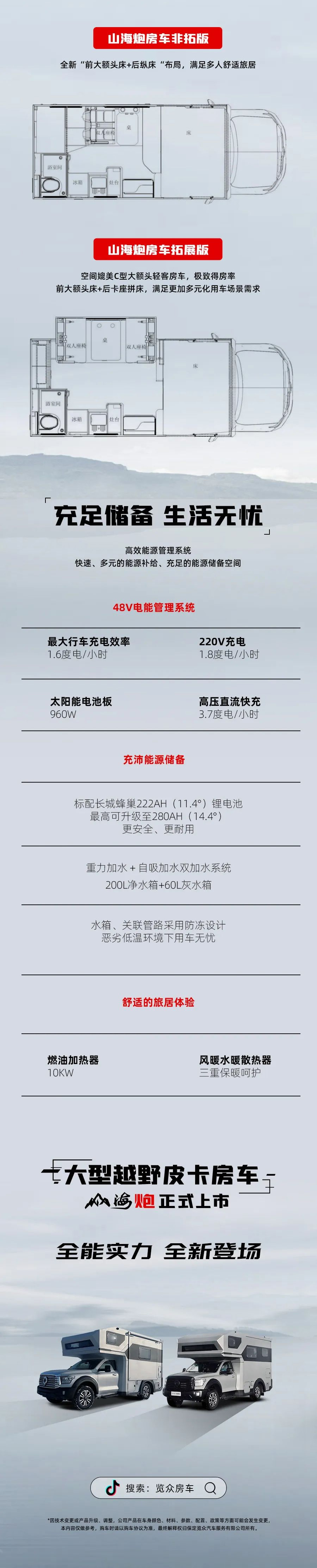 55.8 萬起，山海炮房車正式上市！